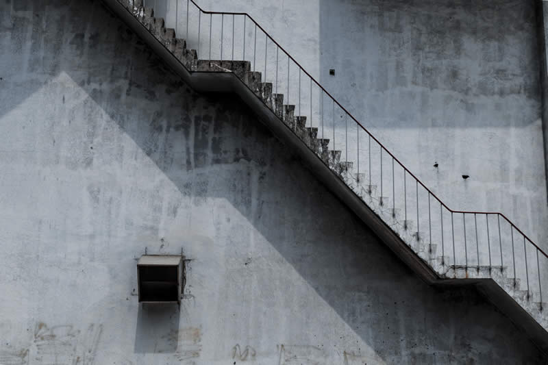 escada de concreto armado​